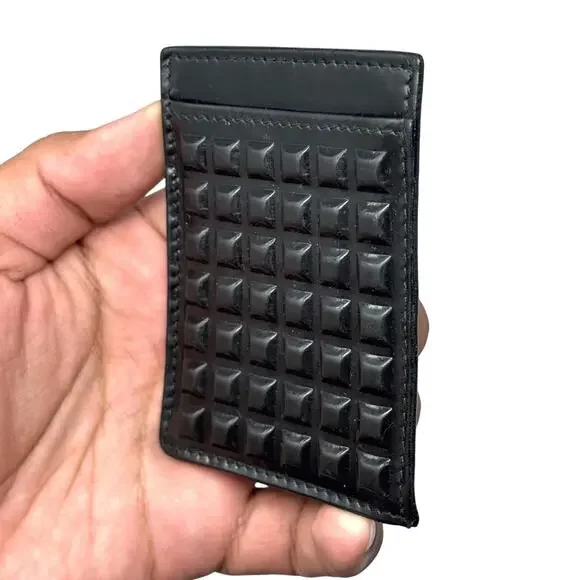 Balenciaga Studded Cardholder Wallet - Picture 9 of 11